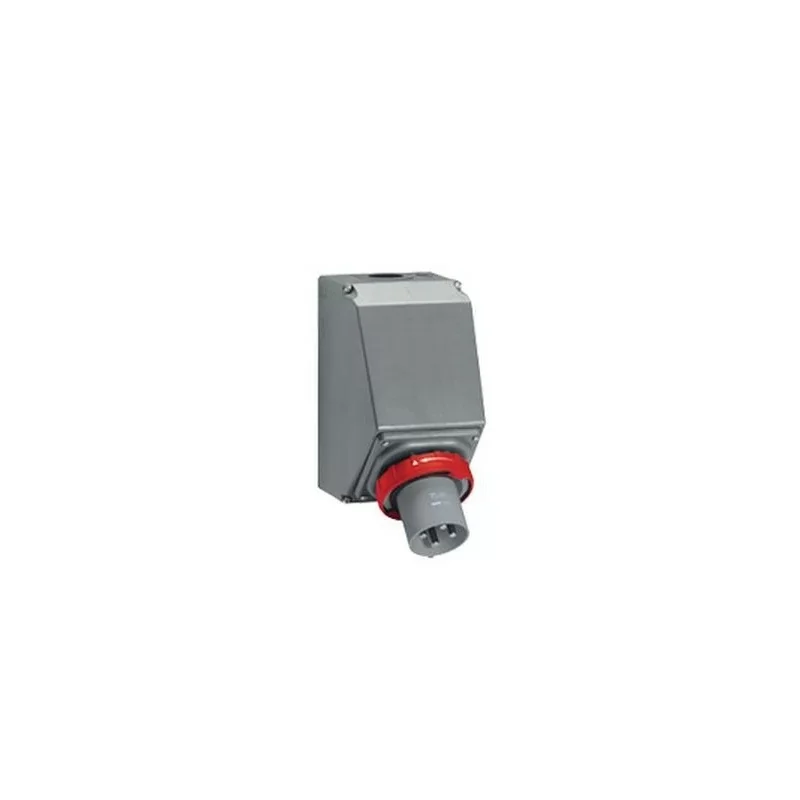 Legrand 059545 Socle Connecteur saillie incliné Hypra - 125A - 380/415 V~ - 3P+N+T Haute Qualité