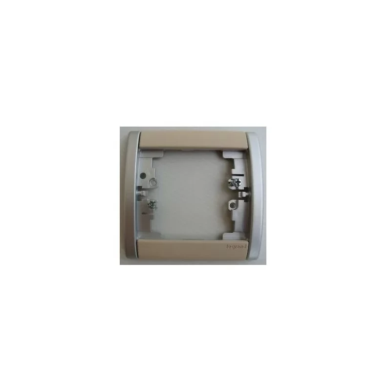 Legrand 085140 Plaque Sagane Argent Beluga Vente Directe