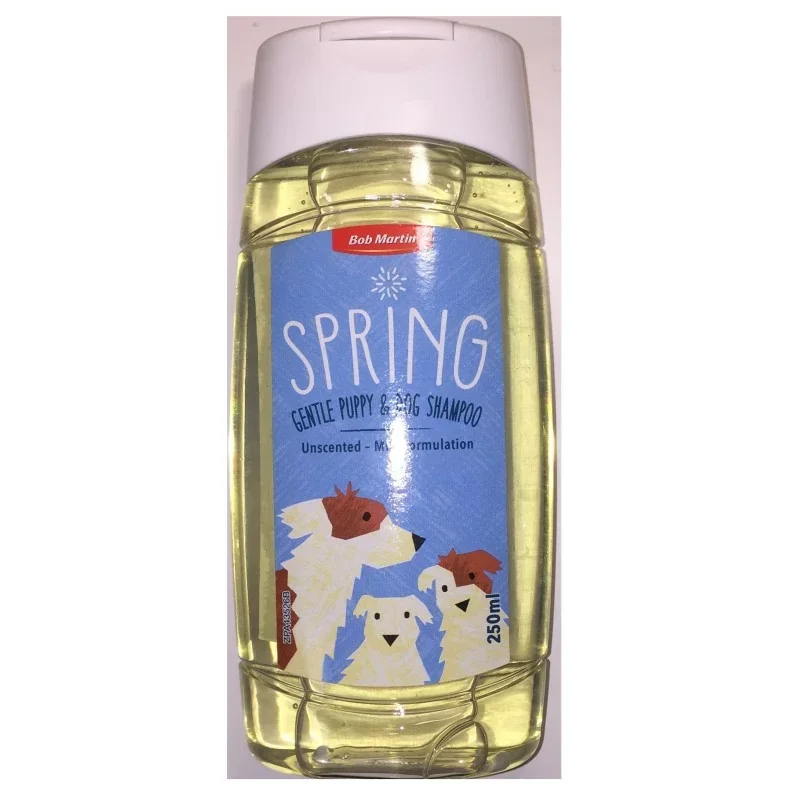 Bob Martin 36046 Shampoing "Non Parfumé" Spring doux pour chiens et chiots 250ml Super Prix