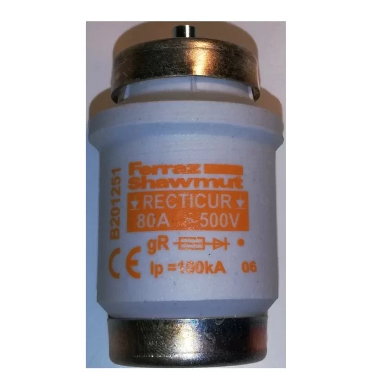 Livraison Express Ferraz shawmut B201251E Fusible 500V AC - 80A - type gR