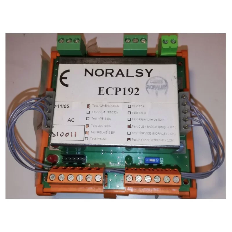 Prix Choc Noralsy ECP192 Module lecteur de proxImité (à code, badge ou carte à puce) - 103x106x83mm