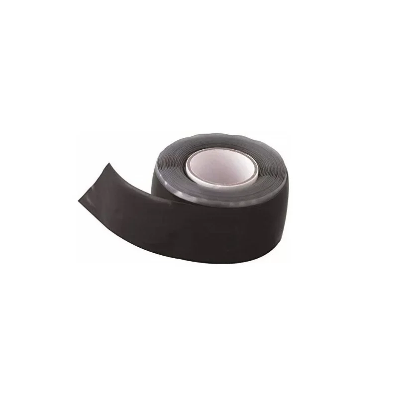Agi Robur 231101 Ruban silicone auto-amalgamant - 3 mètres - Noir Pas Cher