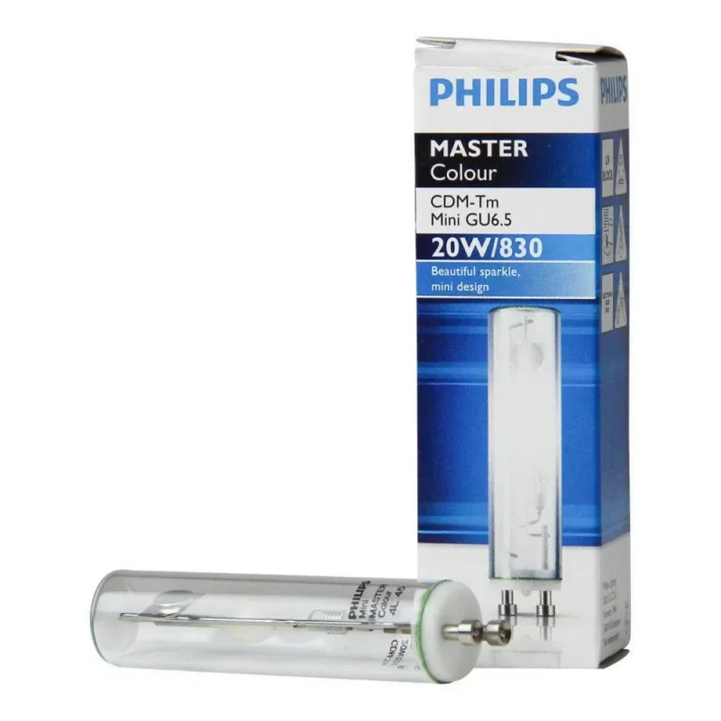 Pas Cher Philips 890839 Ampoule GU6.5 20W 830 - MASTER Colour CDM-Tm - 3000K