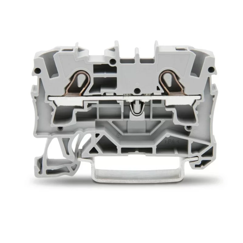 Wago 2004-1201 Bornier à montage sur rail DIN, 2 Voies - 20 AWG - 10 AWG - 6 mm≤ 32 A Livraison Express
