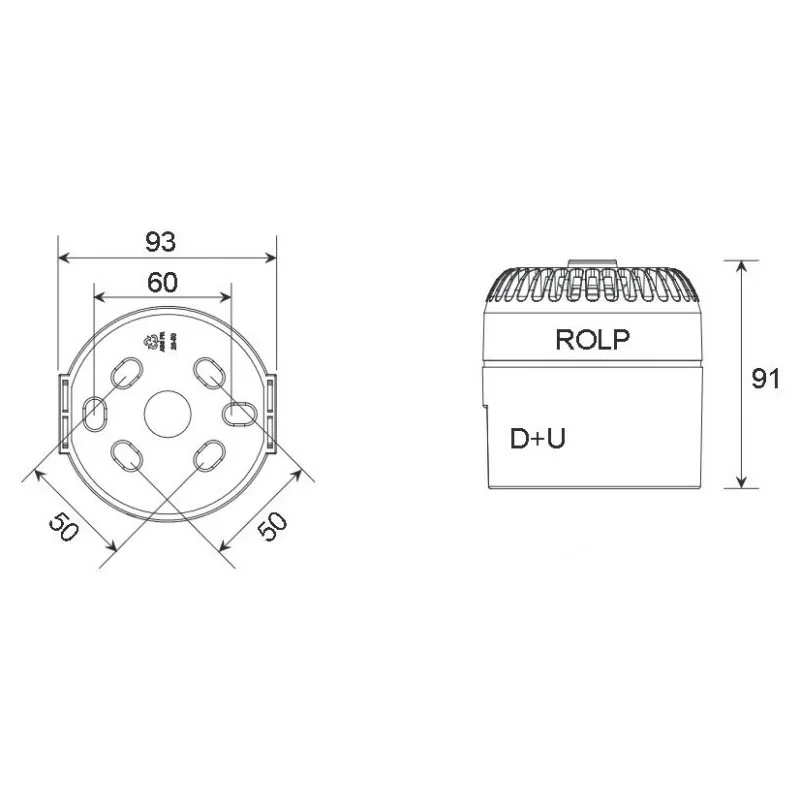 Eaton ROLP/C/B/T/L/Cls B/24+48V DispoSitif sonore d‘alarme feu Dernière Chance