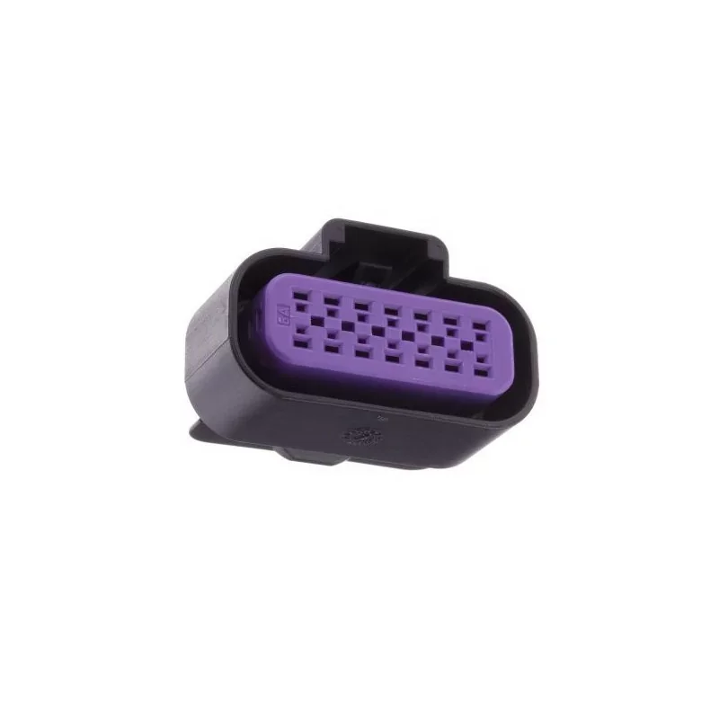 Authentique Aptiv 15326856 Connecteur automobile GT150 Femelle 14 voies - 2 rangées - Noir/Violet