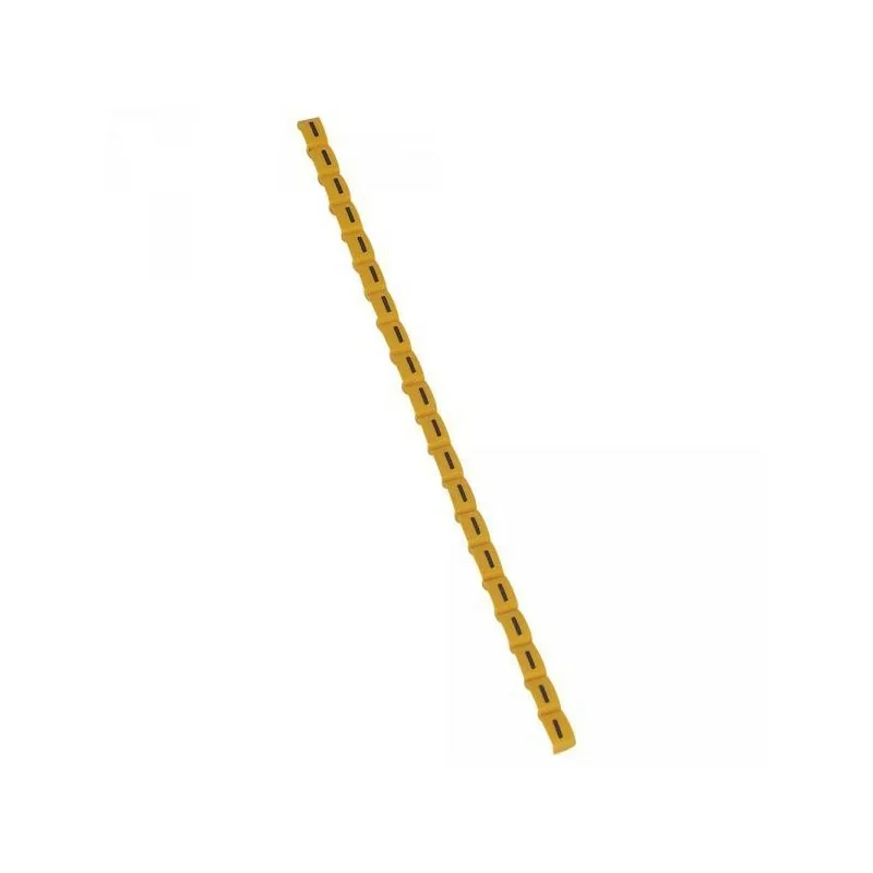 Satisfait Ou Remboursé Legrand 038418 Repère Duplix lettre "I" jaune (600pcs) - code couleur international