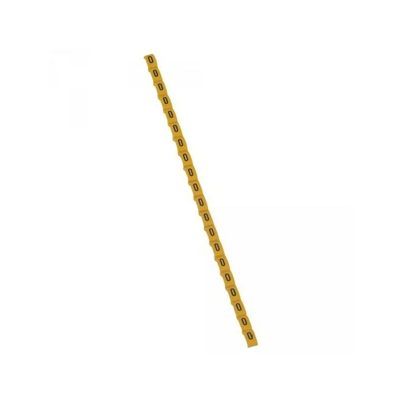 Legrand 038424 Repère Duplix lettre "O" jaune (600pcs) - code couleur international Meilleur Choix