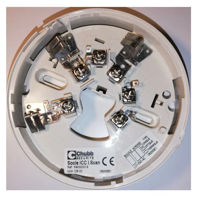 Chubb 640000019 Socle isolateur coupe-circuit I.Scan Quantité Limitée