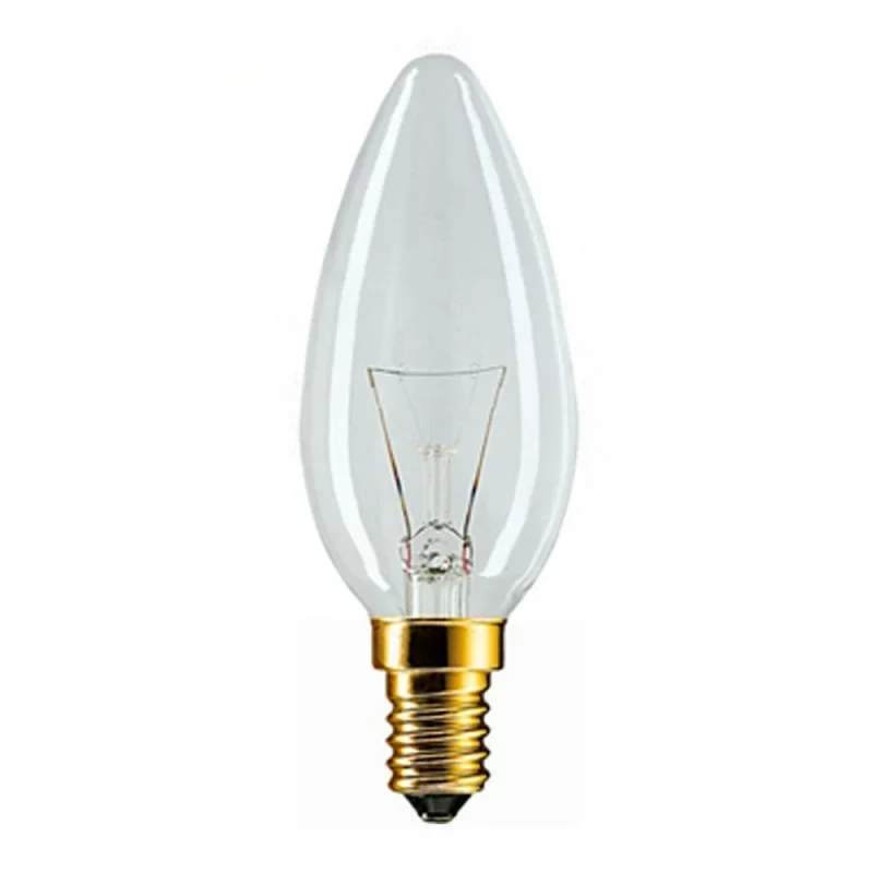 Philips 011602 Ampoule E14 25W - Incandescent Bougie - B35 - 2700K Nouvelle Collection