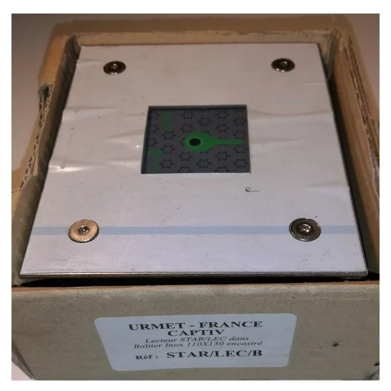 Urmet STAR/LEC/B Lecteur STAR/LEC dans Boîte inox - Ø110x130 encastré Prix Cassé