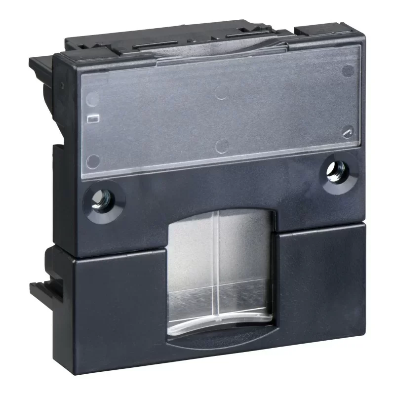 Expédié Aujourd'hui Schneider VDI88116 - Plastron 45 adaptateur gris foncé VLT