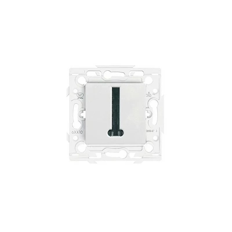 Prix Cassé Arnould 50440 Prise Téléphone à encastrer - Fixation par vis - Espace
