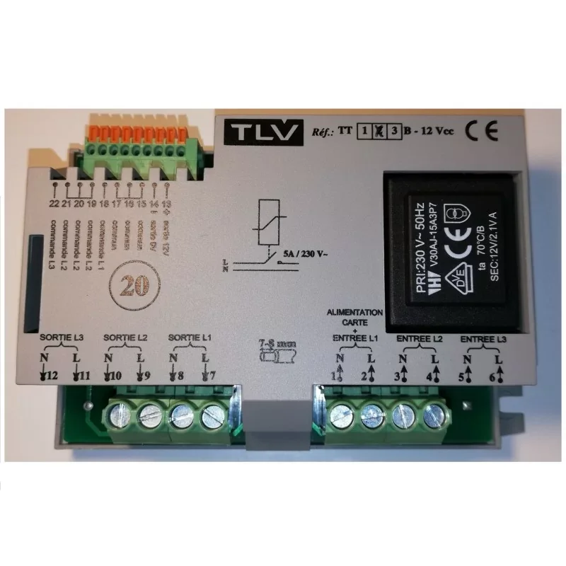 Offre Exclusive Tlv V30AJ-15A3P7 Transformateur électronique encapsulé - 12.0V - 2.1VA