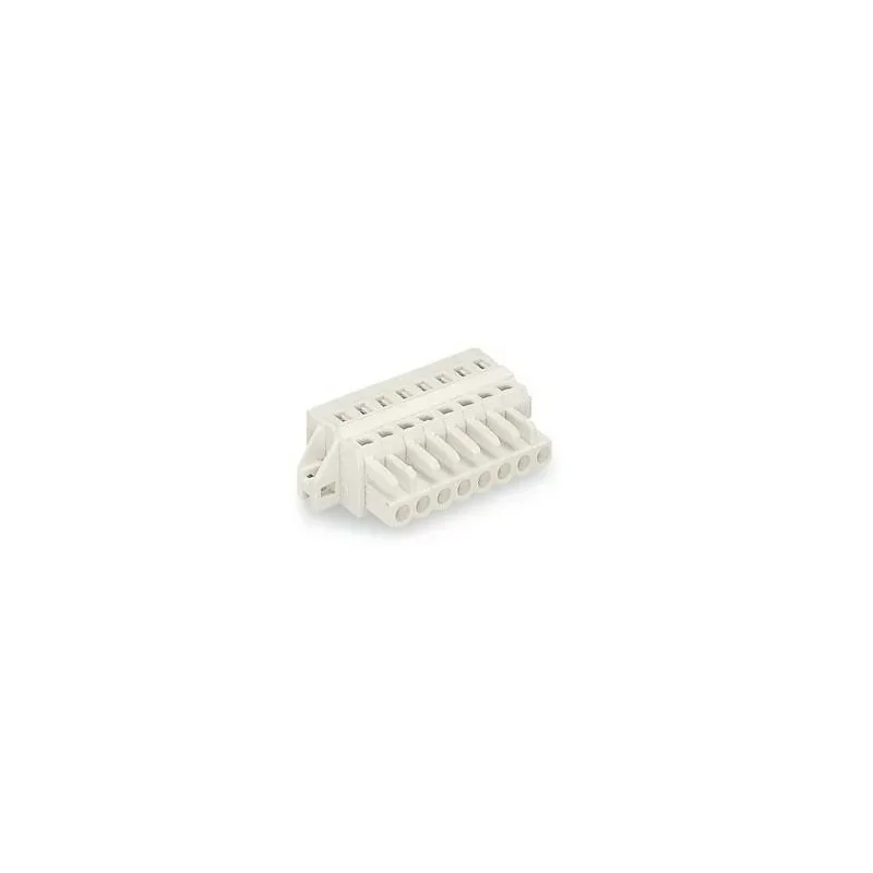 Wago 721-108/026-045 Connecteur femelle - 8 pôles - 100% protégé contre le mismating - 2,5 mm≤ - Pas 5mm Marque