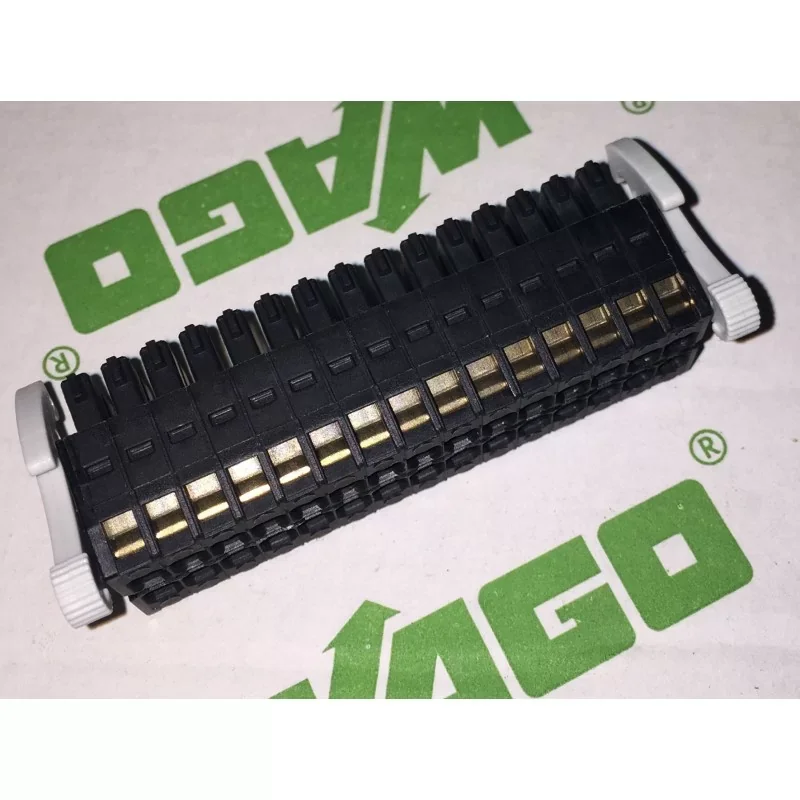 Wago 713-1115/037-000 Connecteur femelle pour 1 conducteur - 100% protégé contre l‘inversion - Auxiliaire de séparation - 1,5 mm Marque