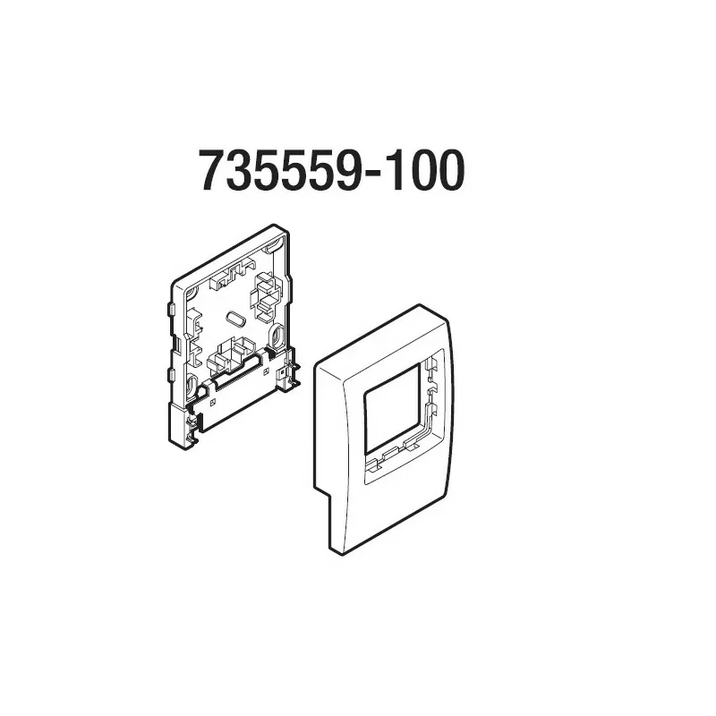 Top Vente Rehau 735559-100 Capot MS 22/30X10 - appareillage saillie Legrand