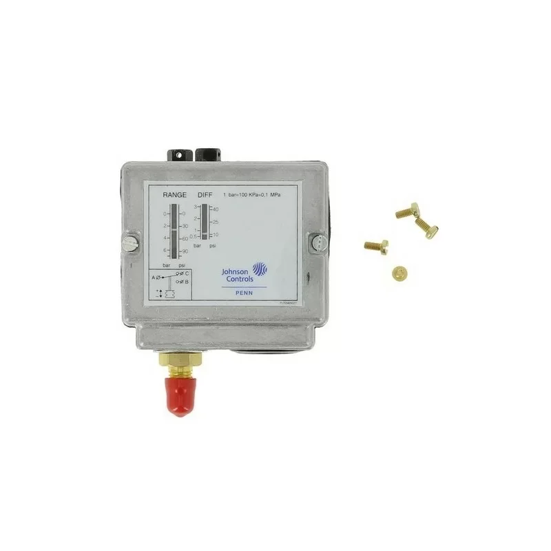 Petit Prix Johnson Controls P77AAA-9300 Pressostat plage 0,5 à 7 bars fileté 1/4‘‘ SAE m‚le