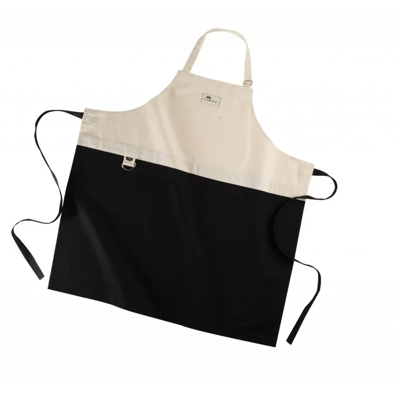 Acheter Direct Aga W2843 Tablier de cuisine 80.5x85cm coton - Crème et noir