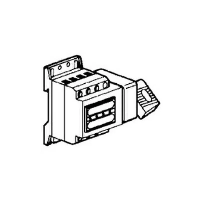 Legrand 022507 Interrupteur sectionneur Vistop - 32 A - 4P - commande latérale droite - poignée noire Nouvel Arrivage
