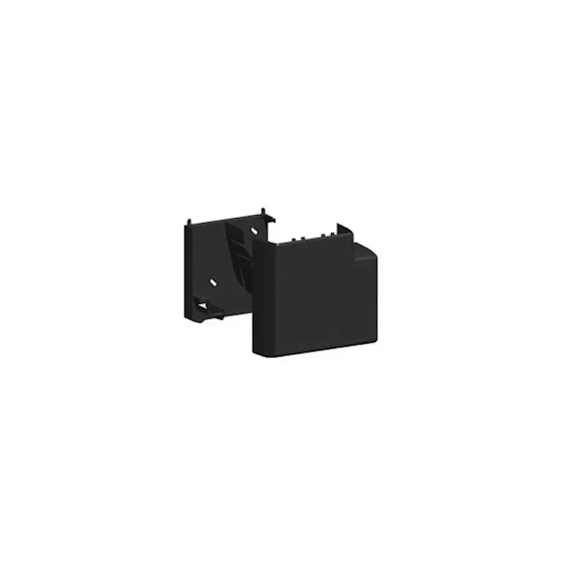 Promotion Saisonnière Iboco 45140 Angle plat avec fond goulotte - NPAN-F 134x55 N - Noir - TA-C45