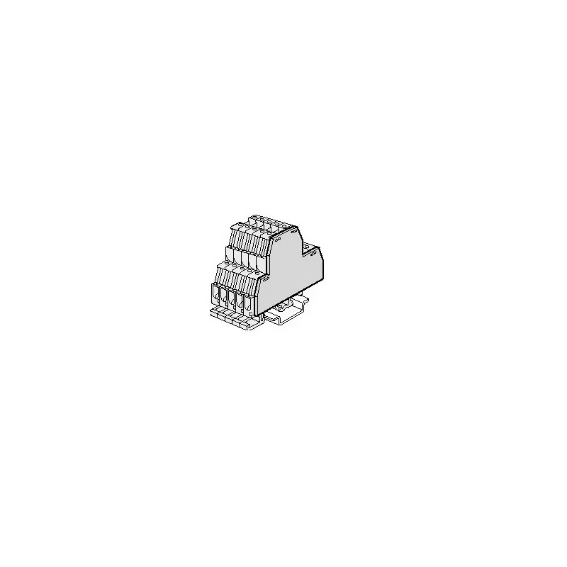 Legrand 039455 Cloison terminale Bloc de jonction Viking 3 à vis - 2 jonctions - pas 5-6 Super Prix