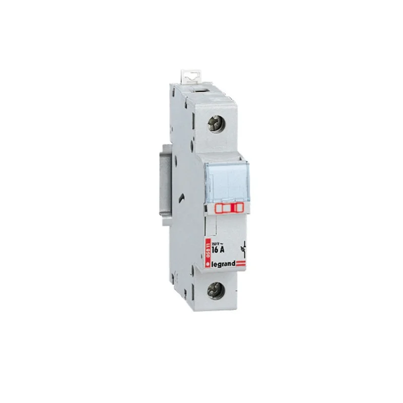 Prix Choc Legrand 005811 Coupe-circuit domestique Lexic - 1P - cartouche cylind dom - 16 A
