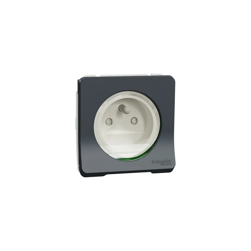 Livraison Express Schneider MUR36133 Mureva Styl - Prise de courant 2P+T - composable -IP55-IK08 - connex auto - gris