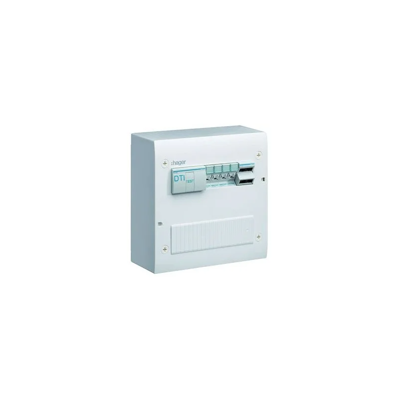 Hager TN402 Coffret VDI basique semi-équipé 2R-20M, Gr.1 Commande En Gros