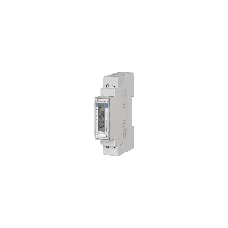 Carlo Gavazzi EM111DINAV81XO1X Compteur d‘énergie digital monophasé 32A direct 230Vac sortie impulsion Prix Cassé