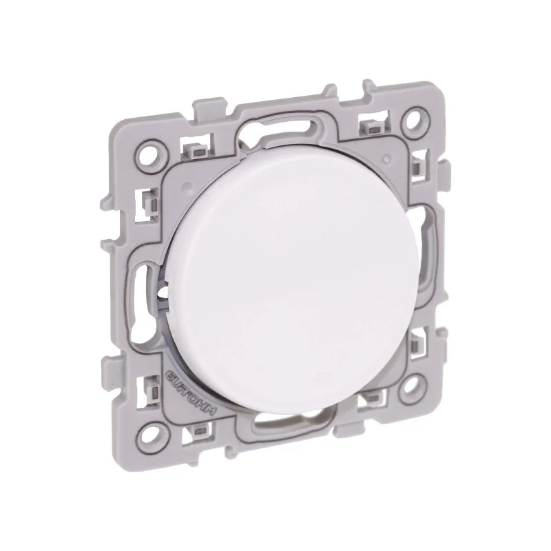 Eur’Ohm 60203 Va-et-Vient Blanc 10 A Lumineux ou Témoin SQUARE Offre Spéciale