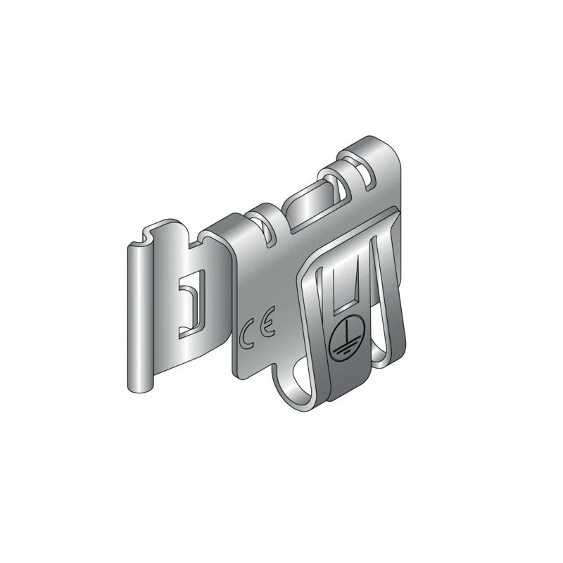 Niedax 651314 Agrafe F-CLIP 16-35, finition Acier Etamé, Equipotentialité des chemins de câbles fil Paiement Sécurisé