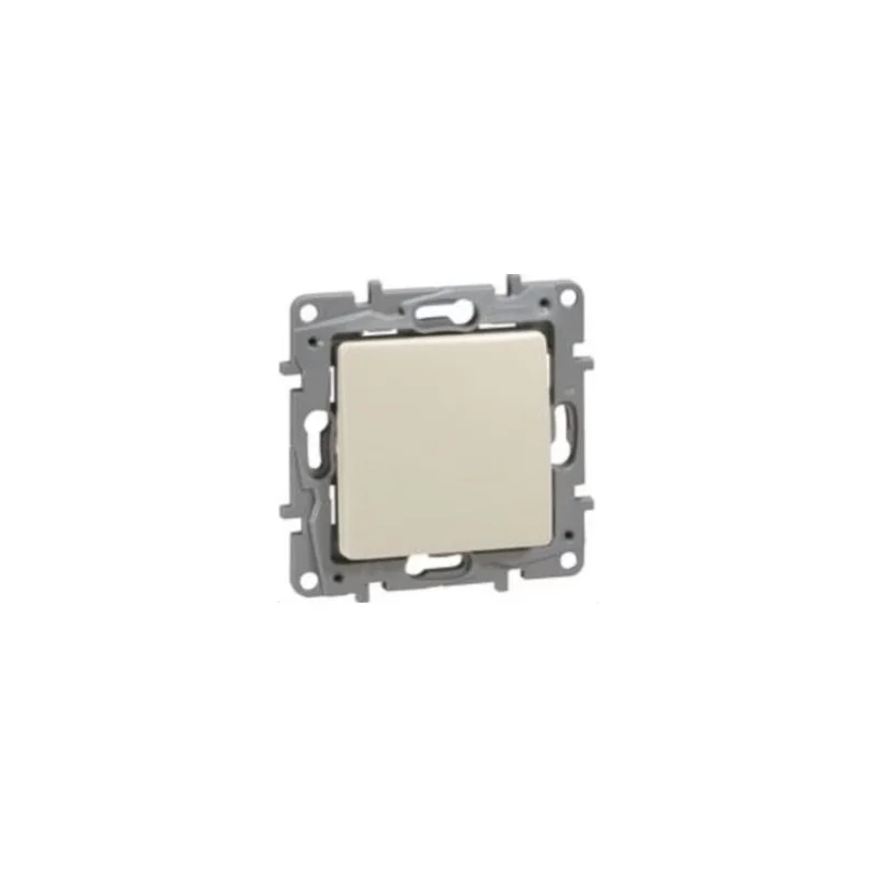 Usine Directe Legrand 664801 Interrupteur ou va-et-vient Niloé - 10 AX - 250 V~ - Couleur Lin