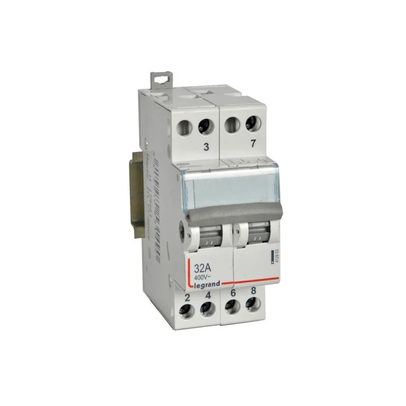Offre Exclusive Legrand 412903 Interrupteur-inverseur - double va et vient à point milieu 250 v~ - 2 modules