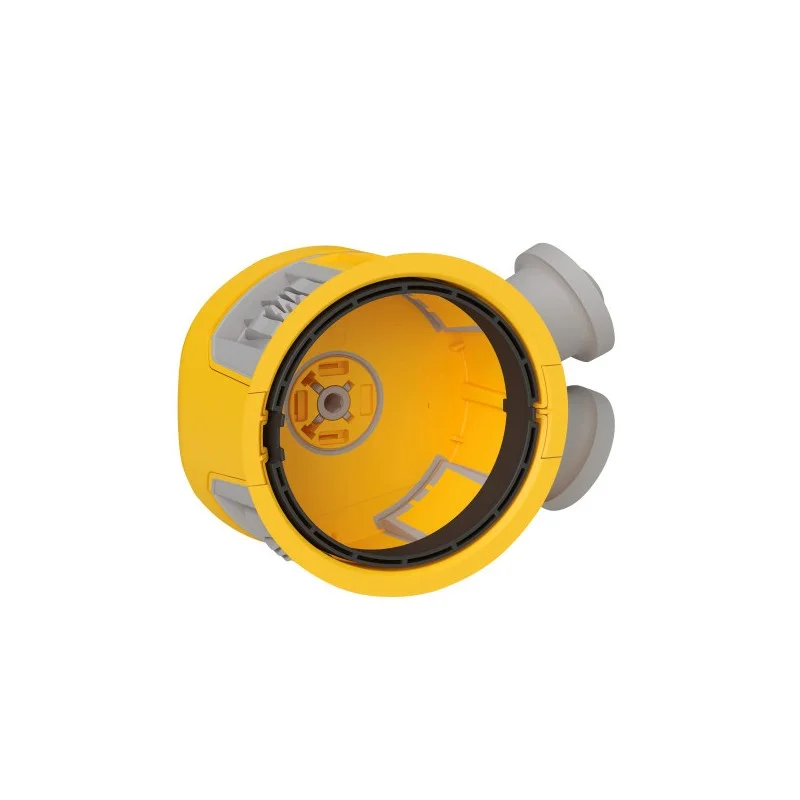 Legrand 088500 Boîte Modul’up Legrand faux plafond Ø80 mm prof 50 mm 2 entrées 20 mm Soldes