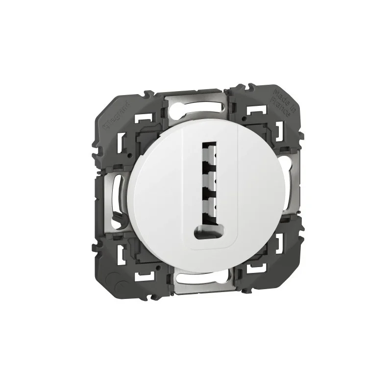 Legrand 600368 Prise téléphone blanc Legrand Dooxie en T Meilleure Vente