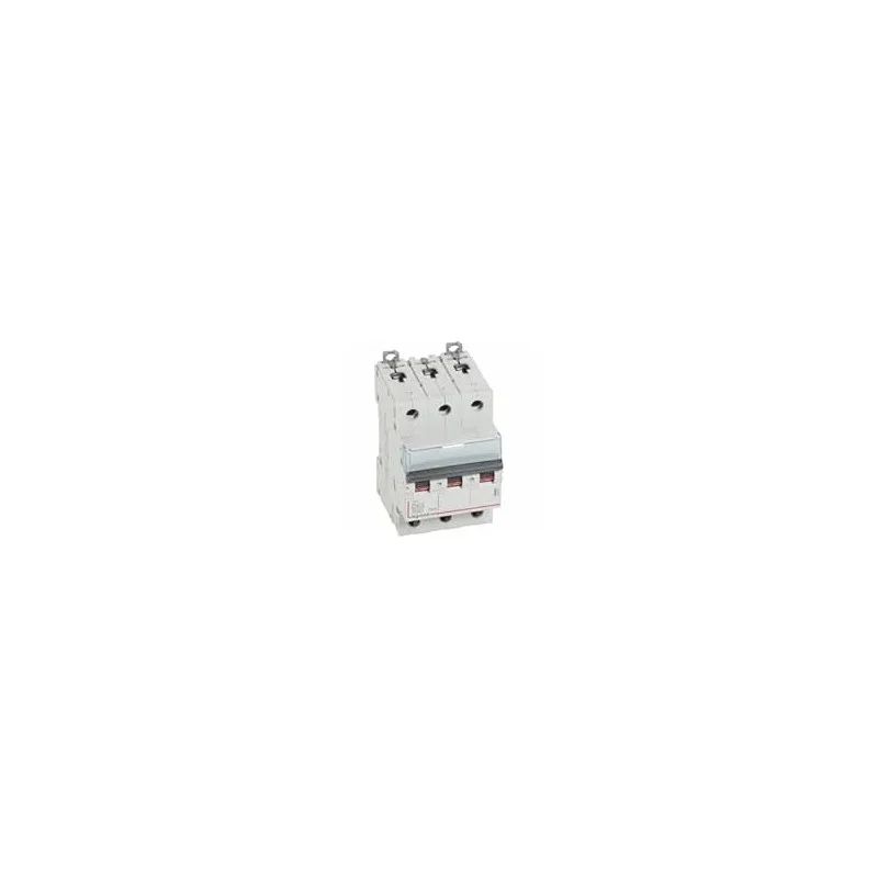 Legrand 408065 Disjoncteur Tripolaire 63a - 3p Courbe D - 6/10ka - à Vis - Dx3 Nouveauté
