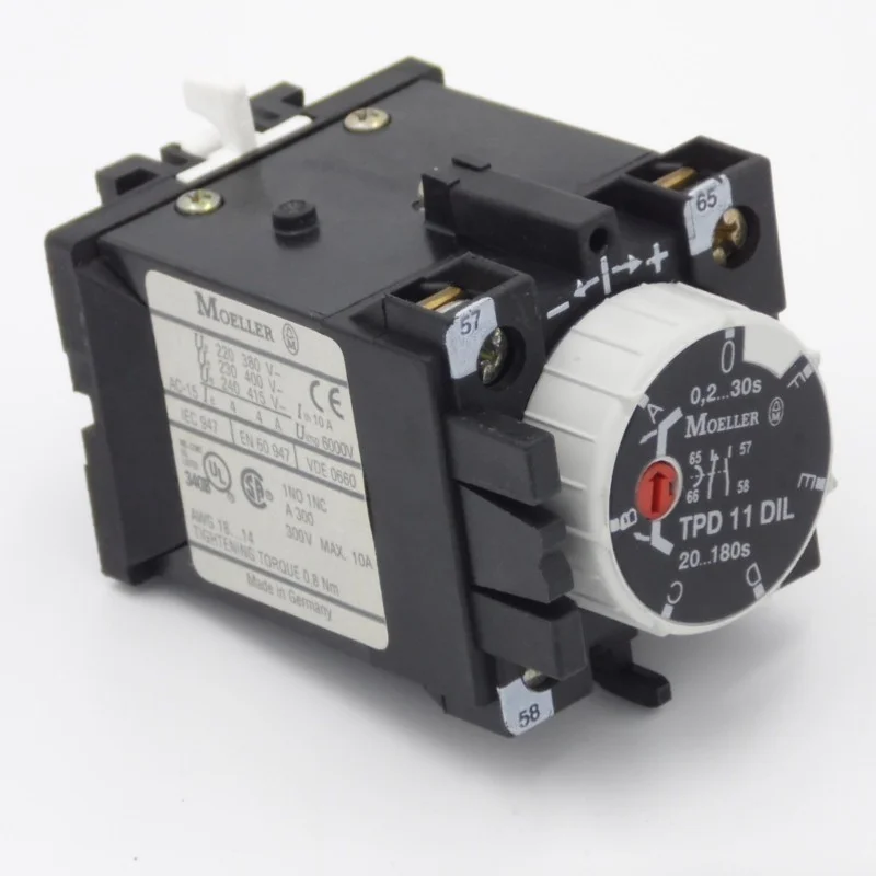 Moeller TPD11DIL Temporisateur pneumatique TPD 11 DIL (delay off) Solde
