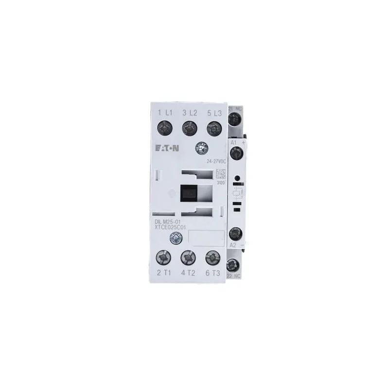 Meilleure Vente Moeller DILM25-01 (RDC24) Contacteur série DILM 3P Eaton, 3 pôles, 11 KW, 3 NO, 25 A 24V c.c. Contrôle moteur, 24V c.c