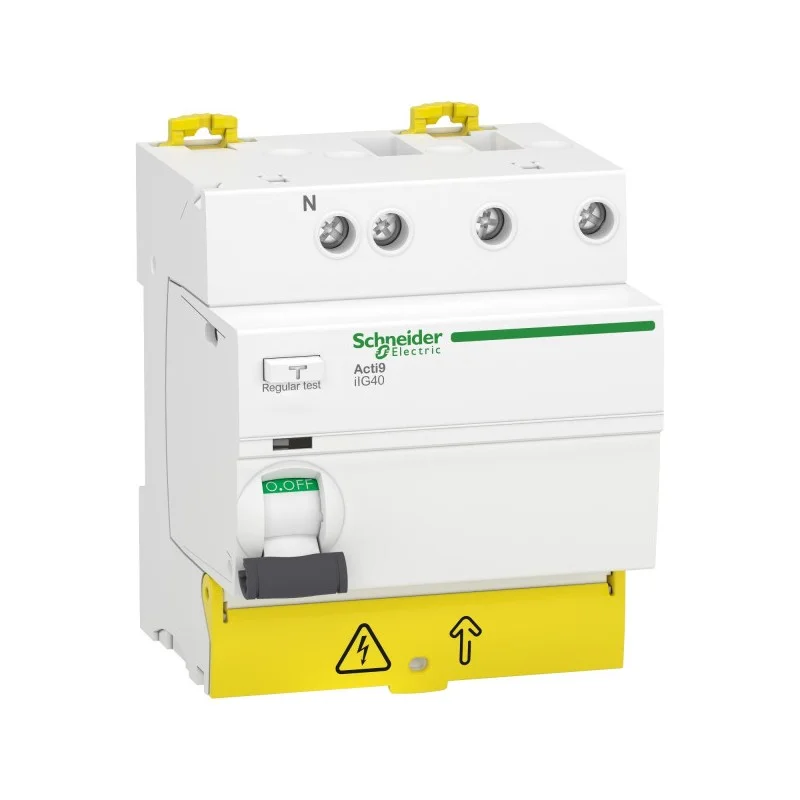 Schneider A9R67725 Acti9 iig40 - interrupteur différentiel tête de groupe - 3p+n 25a 30ma type ac Petit Prix