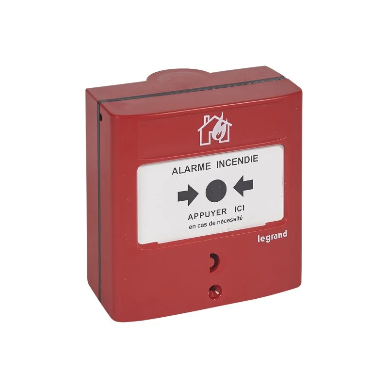 Paiement Sécurisé Legrand 138012 Déclencheur Manuel Equipement D’alarme Incendie - Conventionnel Standard