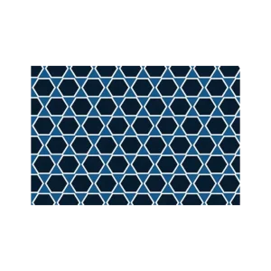 Toile design hexagone géométrique Expédié Aujourd'hui